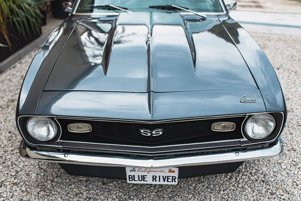 シボレーカマロ1968年モデルフロントファイス画像