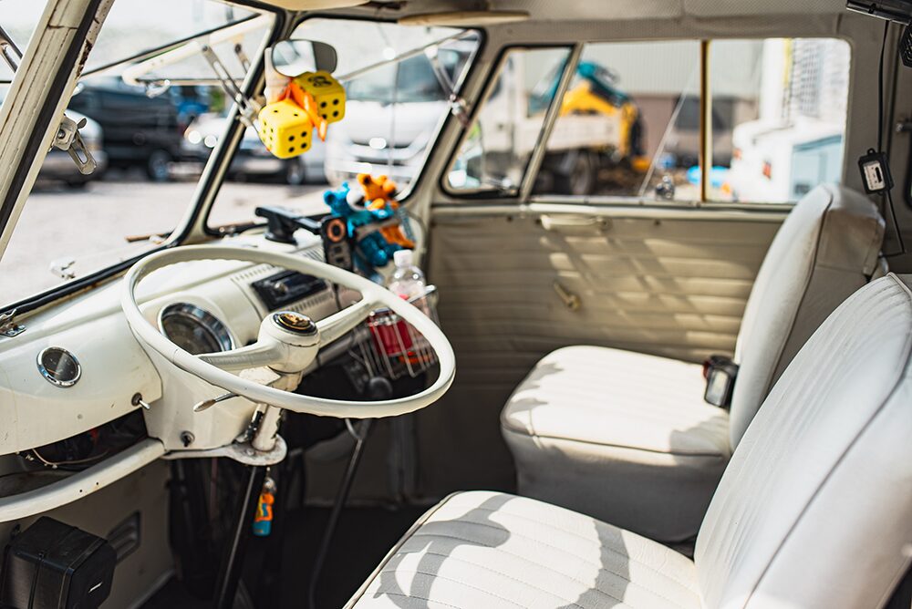 ワーゲンバス車内画像１