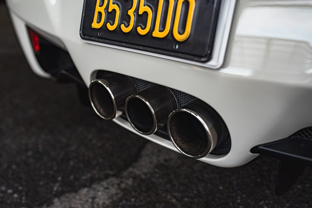 フェラーリ-458スパイダー20260312マフラー画像１