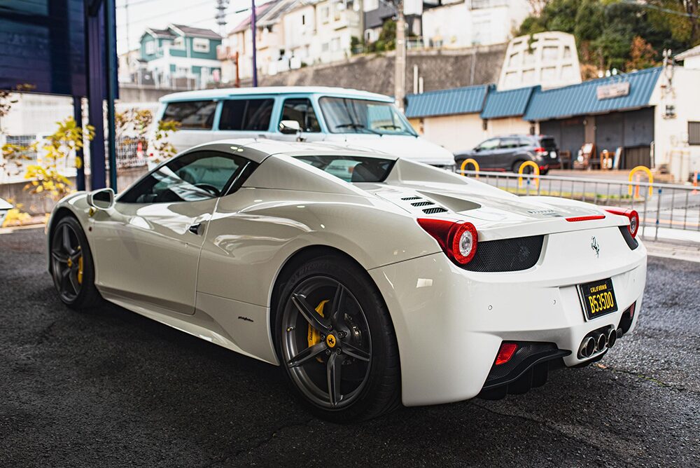 フェラーリ-458スパイダー20260312車内装備画像２