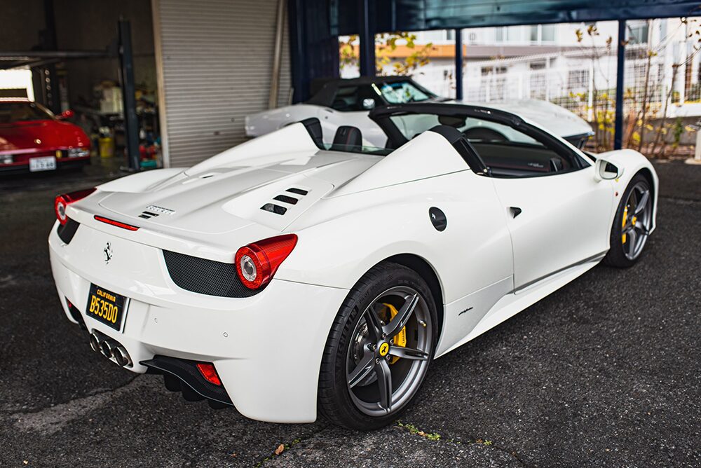 フェラーリ-458スパイダー20260312後方画像４