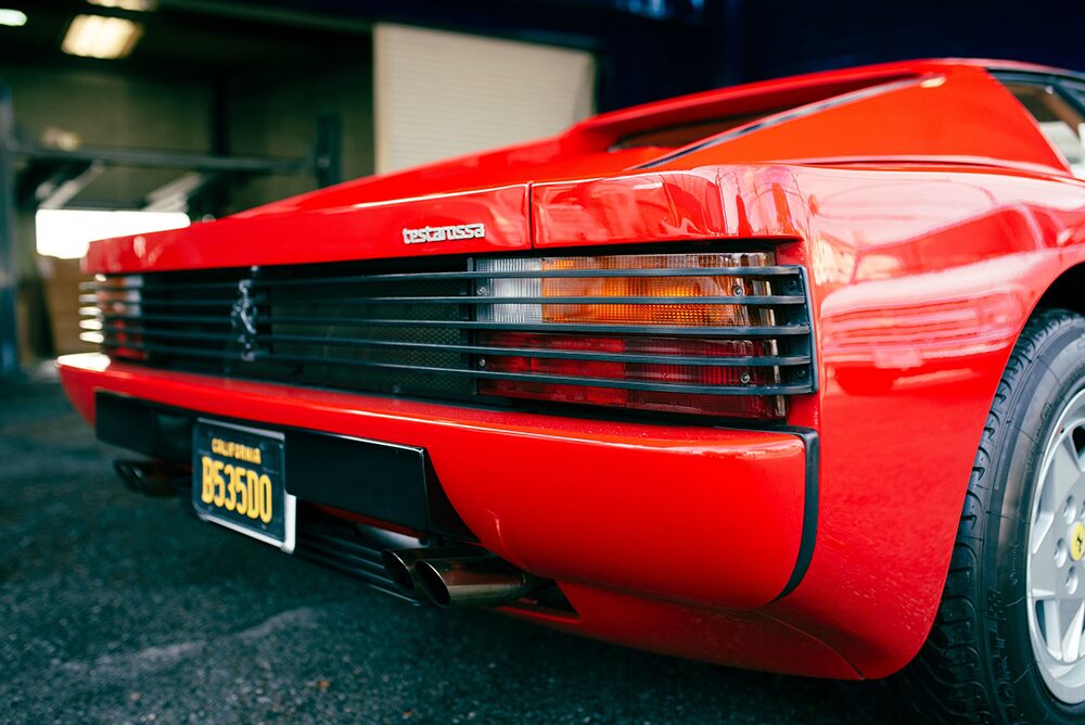 フェラーリ-テスタロッサ20260312後方バンパー画像